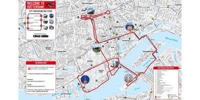 Ramani ya Rotterdam basi 
