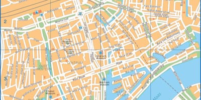 Rotterdam ramani ya mji