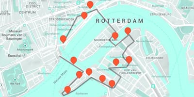 Ramani ya Rotterdam usanifu 